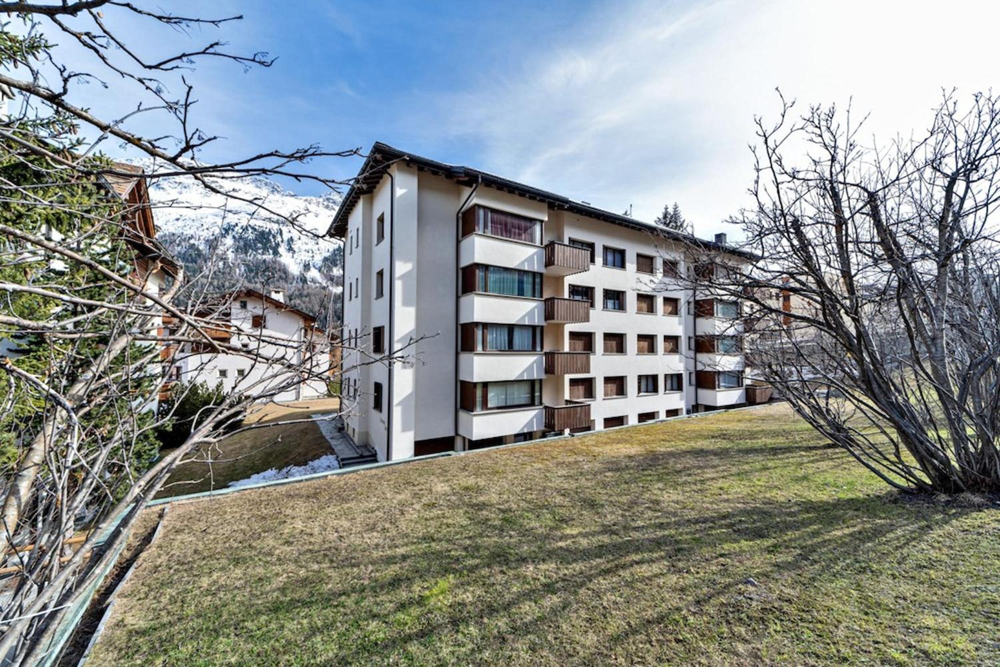 Ferienwohnung Chesa Arlas - St. Moritz Exterior foto