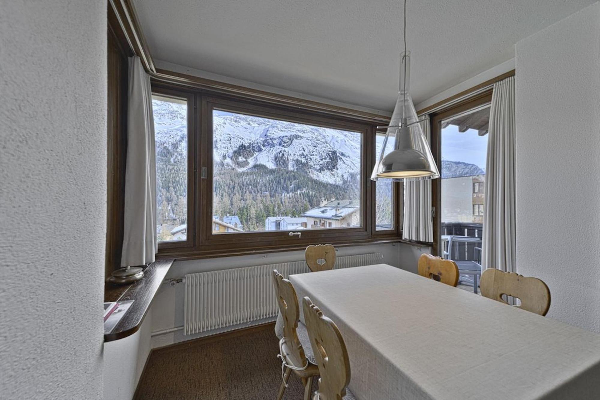 Ferienwohnung Chesa Arlas - St. Moritz Exterior foto