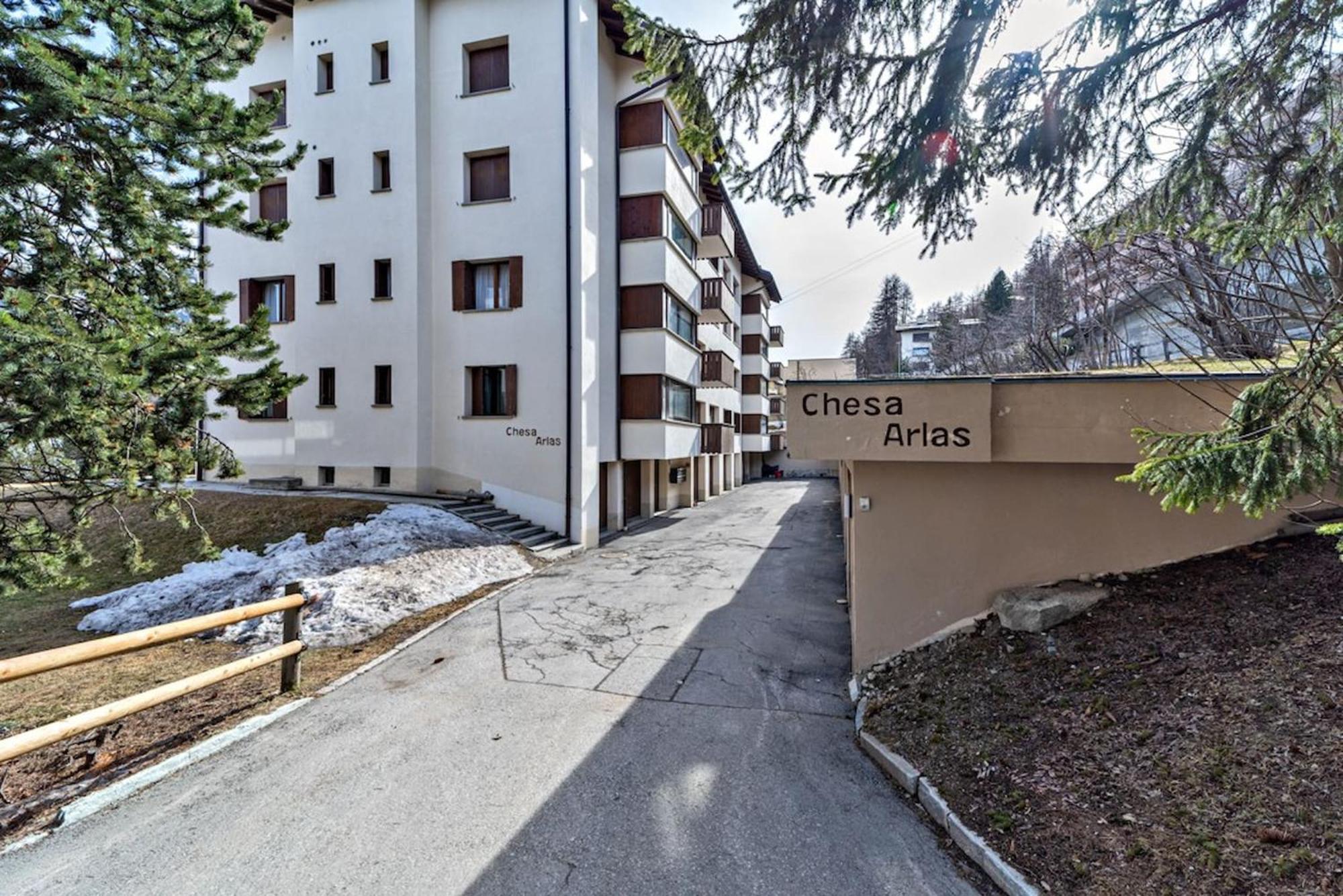 Ferienwohnung Chesa Arlas - St. Moritz Exterior foto