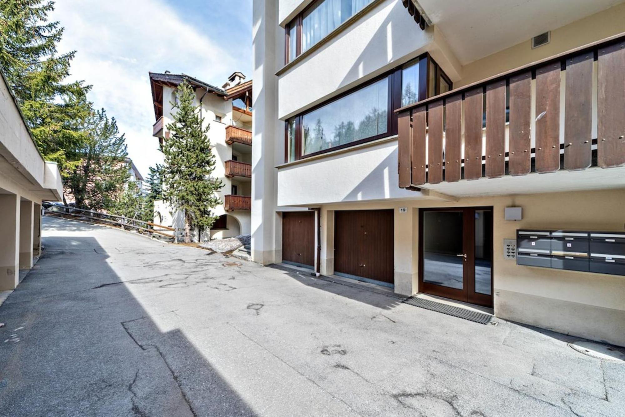 Ferienwohnung Chesa Arlas - St. Moritz Exterior foto