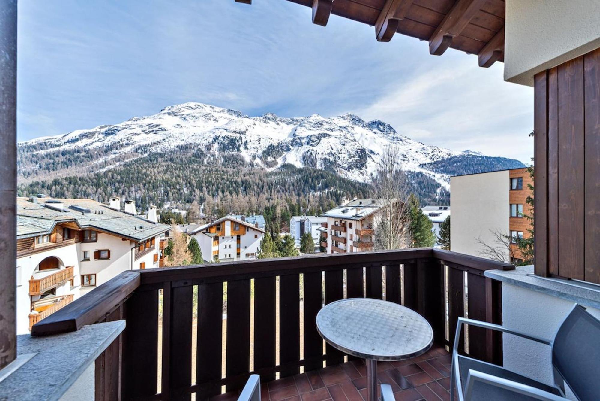 Ferienwohnung Chesa Arlas - St. Moritz Exterior foto